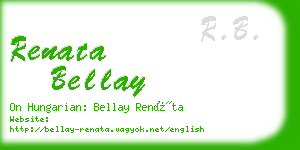 renata bellay business card